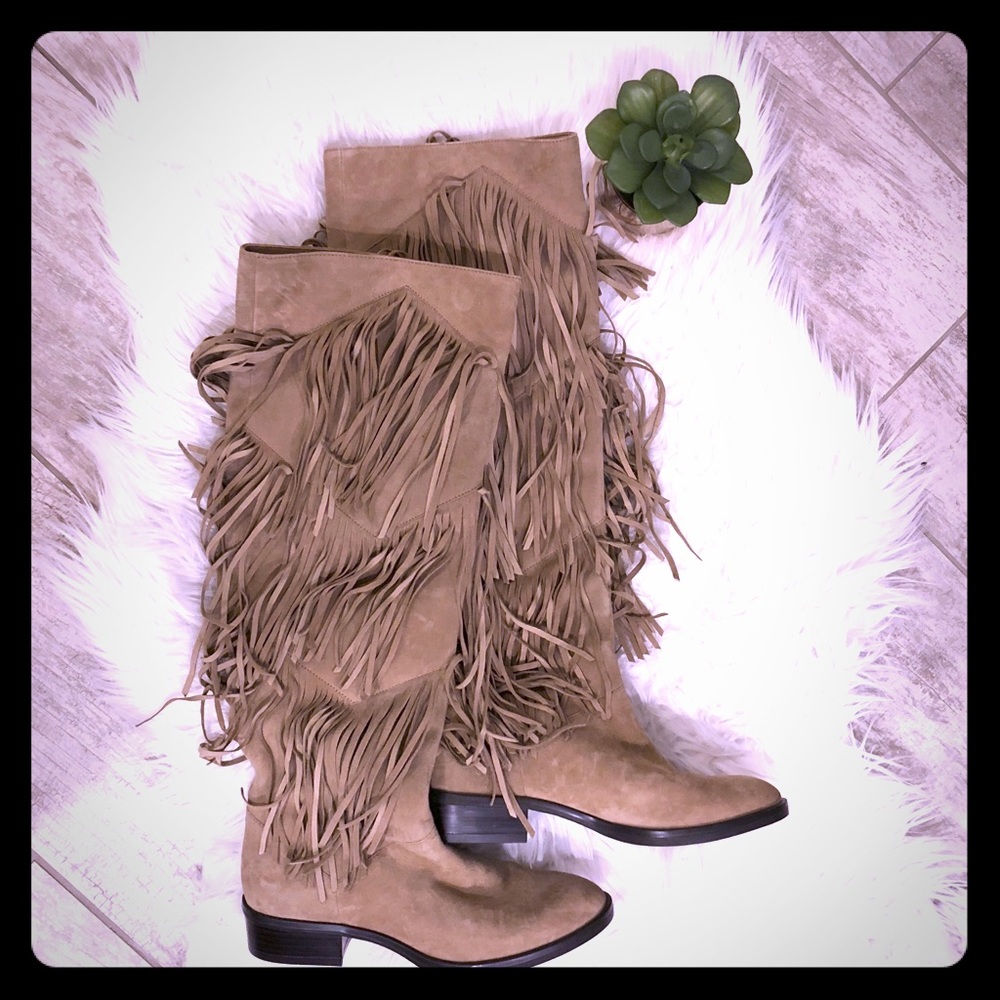 Sam Edelman Fringe Boots